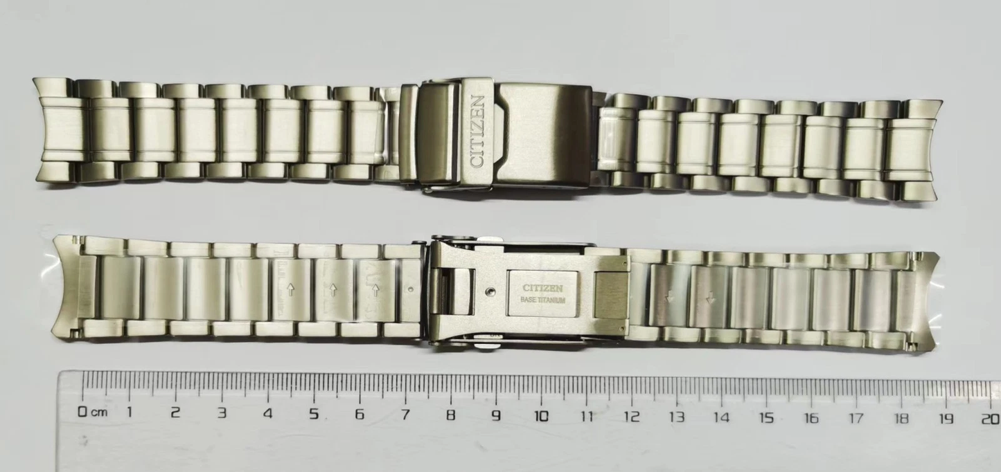 CITIZEN E870-R009508 BL5558 titanium bracelet metal band 22mm