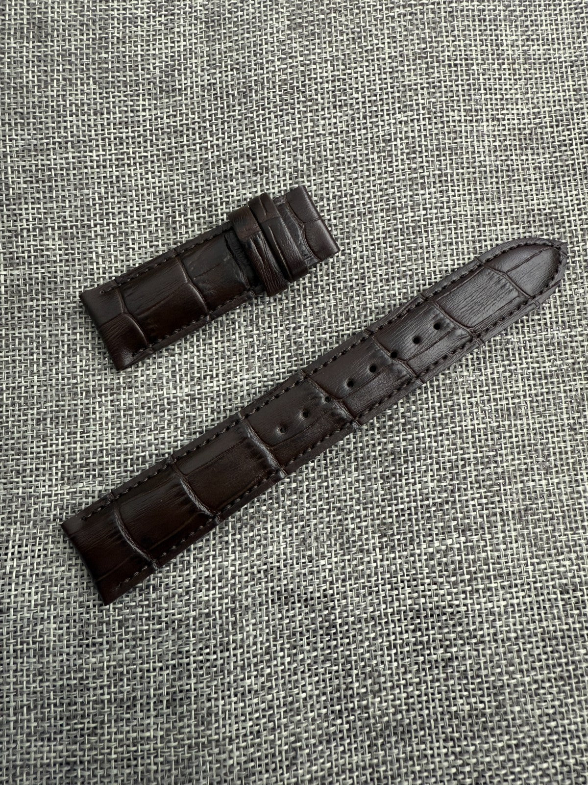 SEIKO Prospex SBDC121 PADI 6R35-00P0 L0L8024J0 20mm lug brown leather band strap