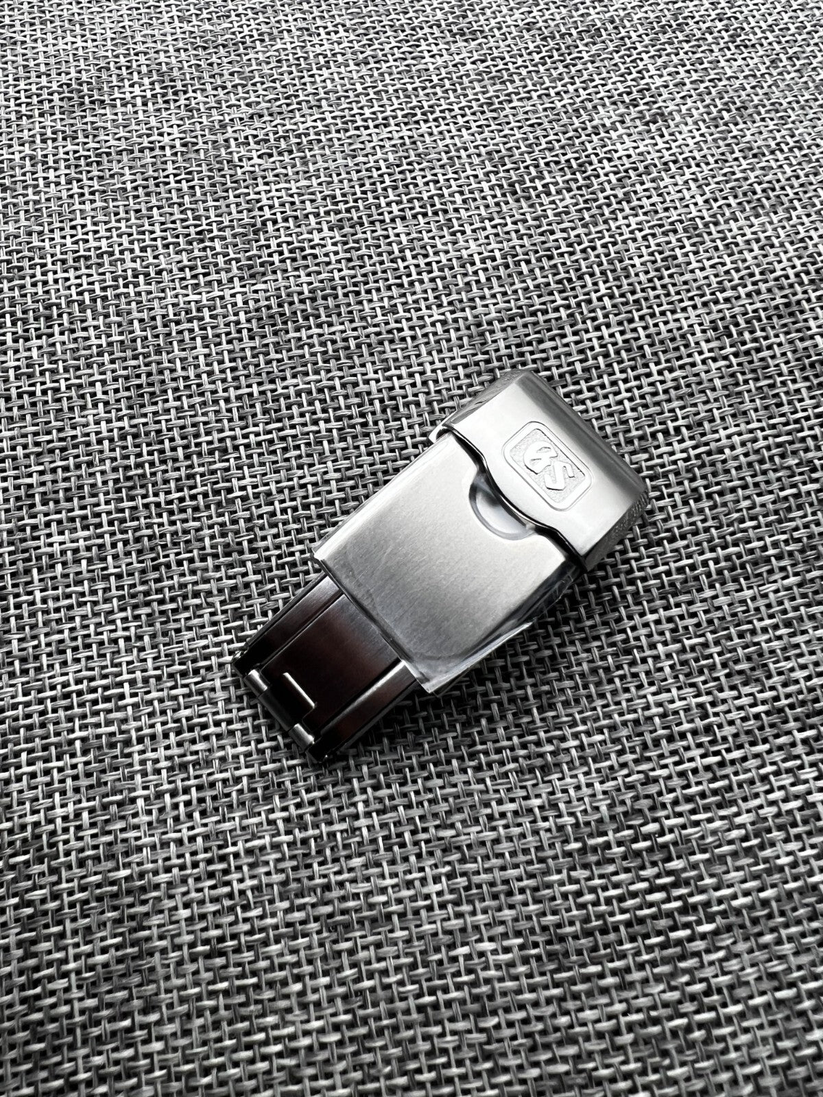 GRAND SEIKO Diver’s GS original buckle STEEL clasp 18MM*18MM Ratchet SLGA001