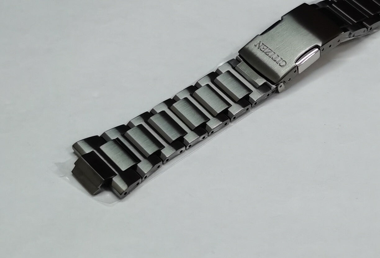 CITIZEN Tsuno BLACK STEEL BRACELET STRAP for AV0077 AV0075 59-S07208