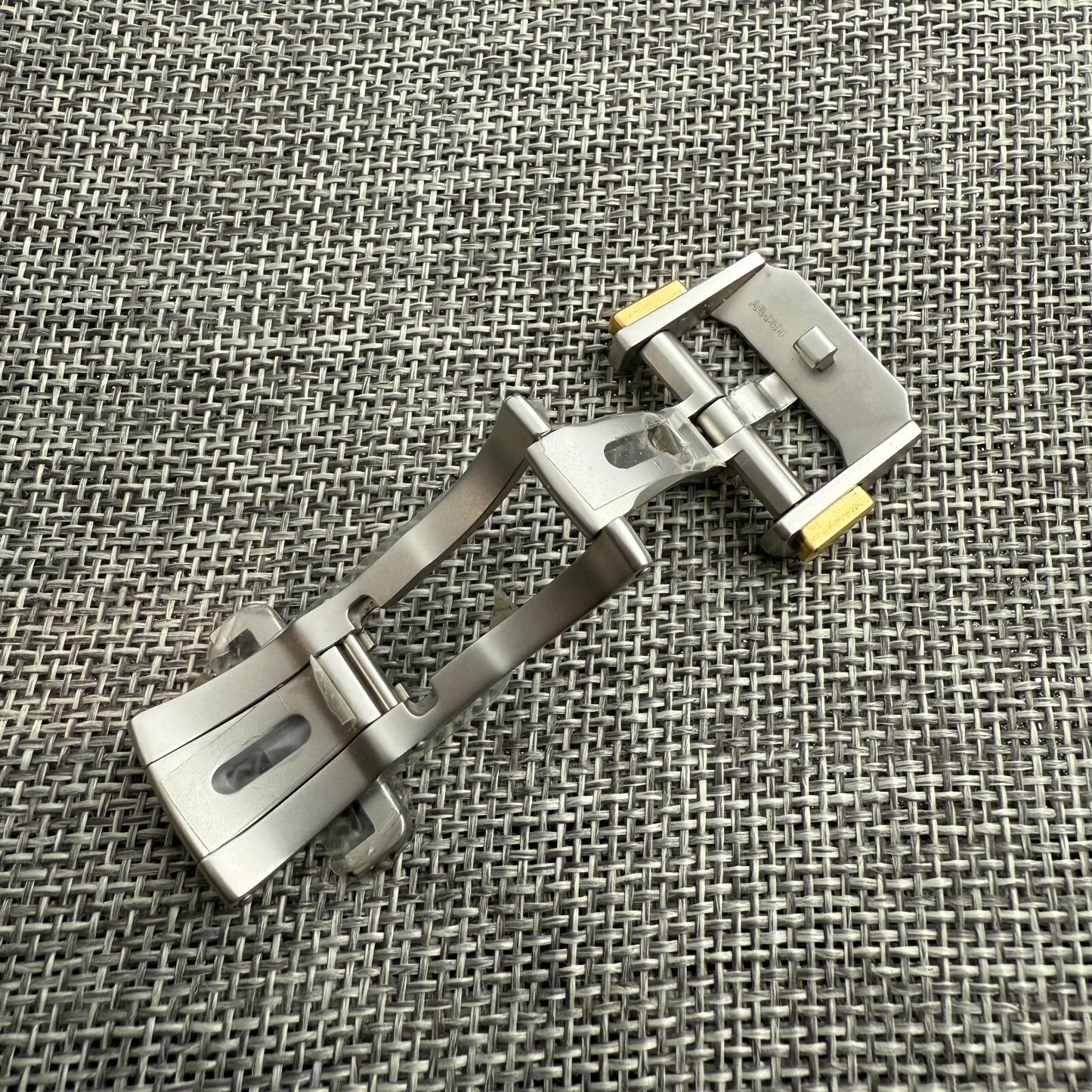 Genuine Zenith defy 20mm golden for rubber/leather strap Deployment Clasp