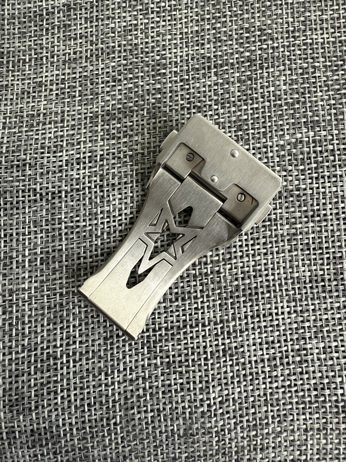 ZENITH 22MM rubber/leather band clasp for defy