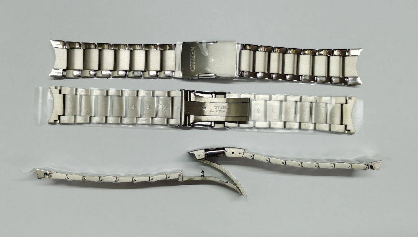Citizen AT8154-82E AT8158 Radio Controlled H800-R008498 bracelet metal band