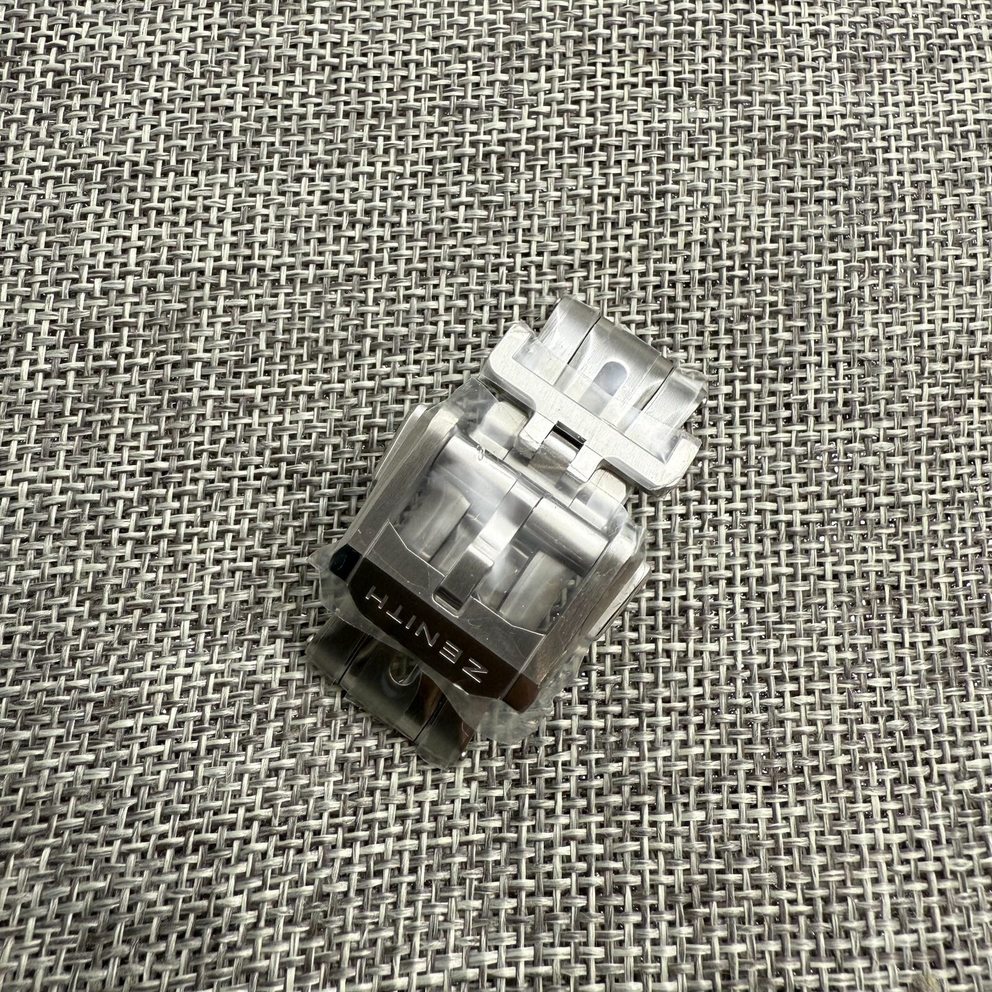 Genuine Zenith defy 16mm skyline for rubber/leather strap Deployment Clasp