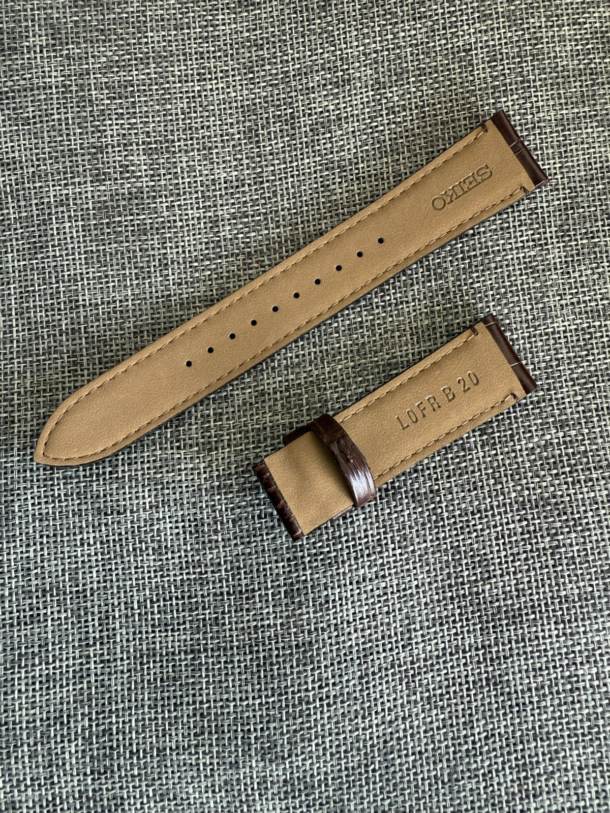 Seiko SRPA14J1 4R35-01A0 L0FR012K0 Leather Brown 20mm LUG