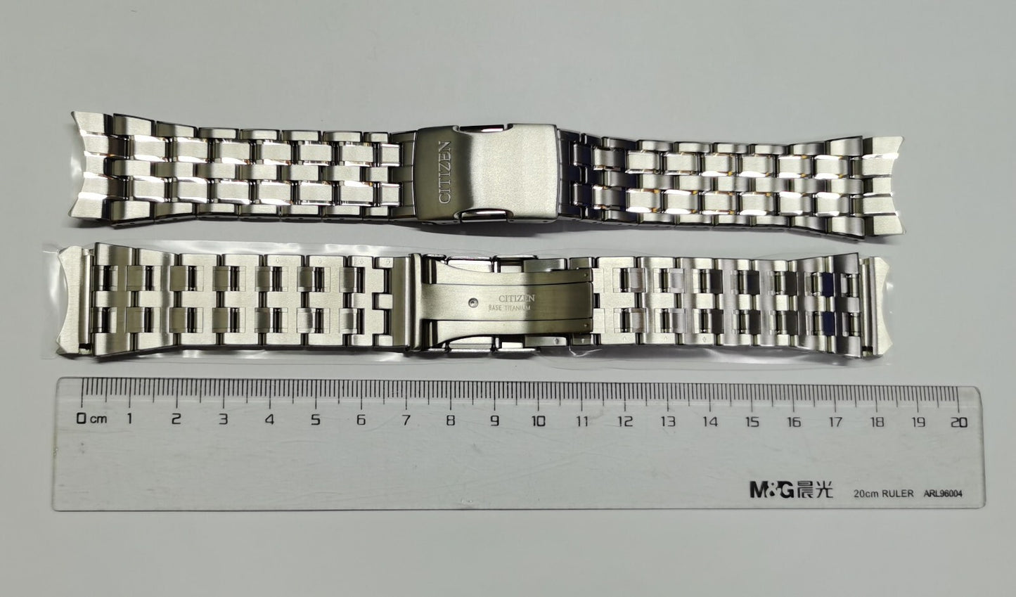 CITIZEN Titanium BY0010, BY0011 bracelet S063060, T015034 59-T00732