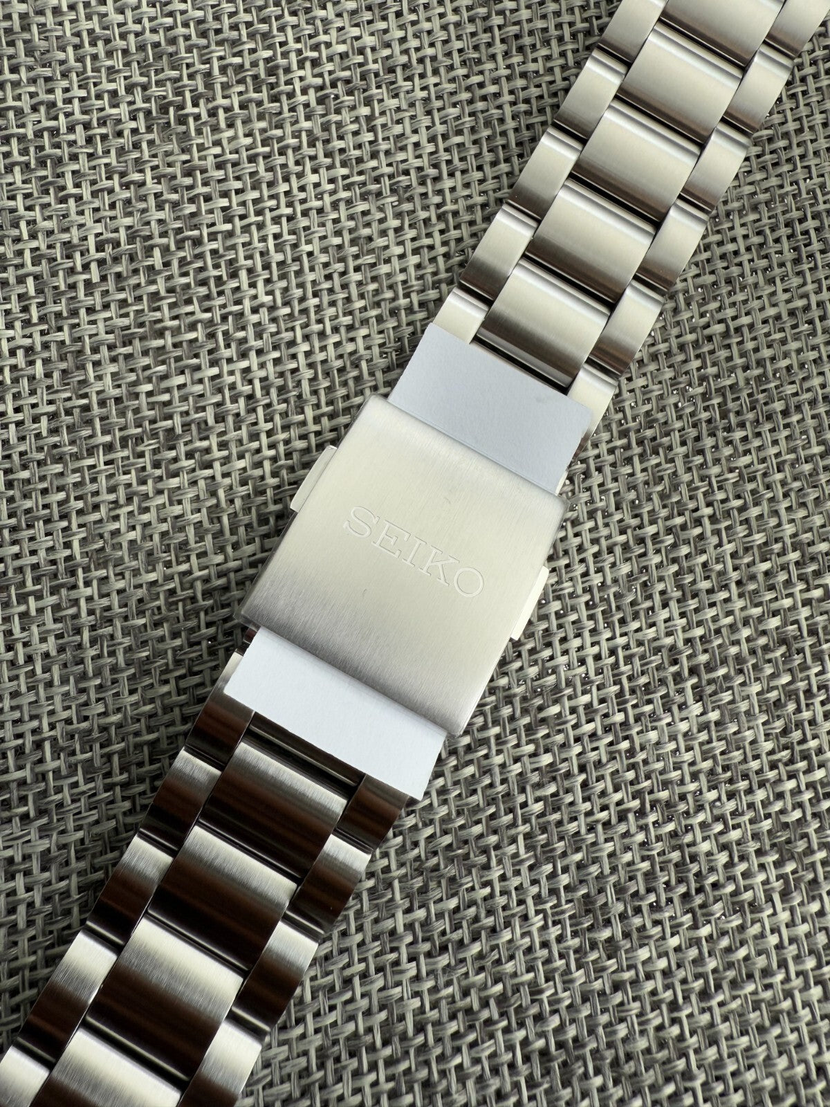 SEIKO PANDA bracelet SSC813 V192-0AF0 SSC815 SSC817 SSC819 M11J113J0 METAL BAND