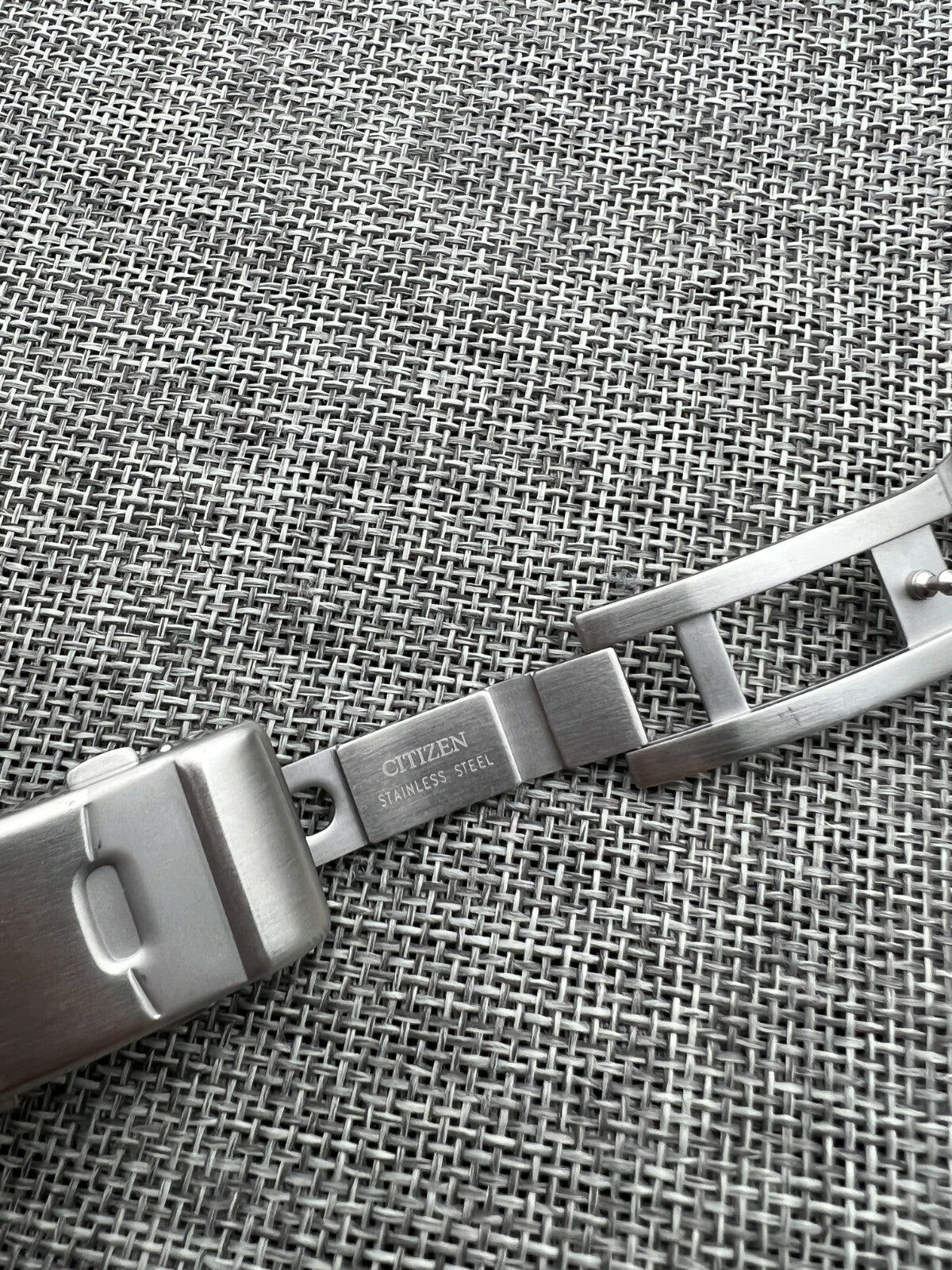 Genuine Citizen Stainless Steel Watch Bracelet Band 18mm*18mm Diver Clasp
