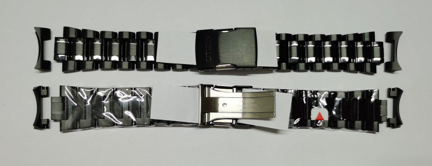 CITIZEN JY8075 JY8076 JY8077 JY8085 22mm black bracelet 59-S07226