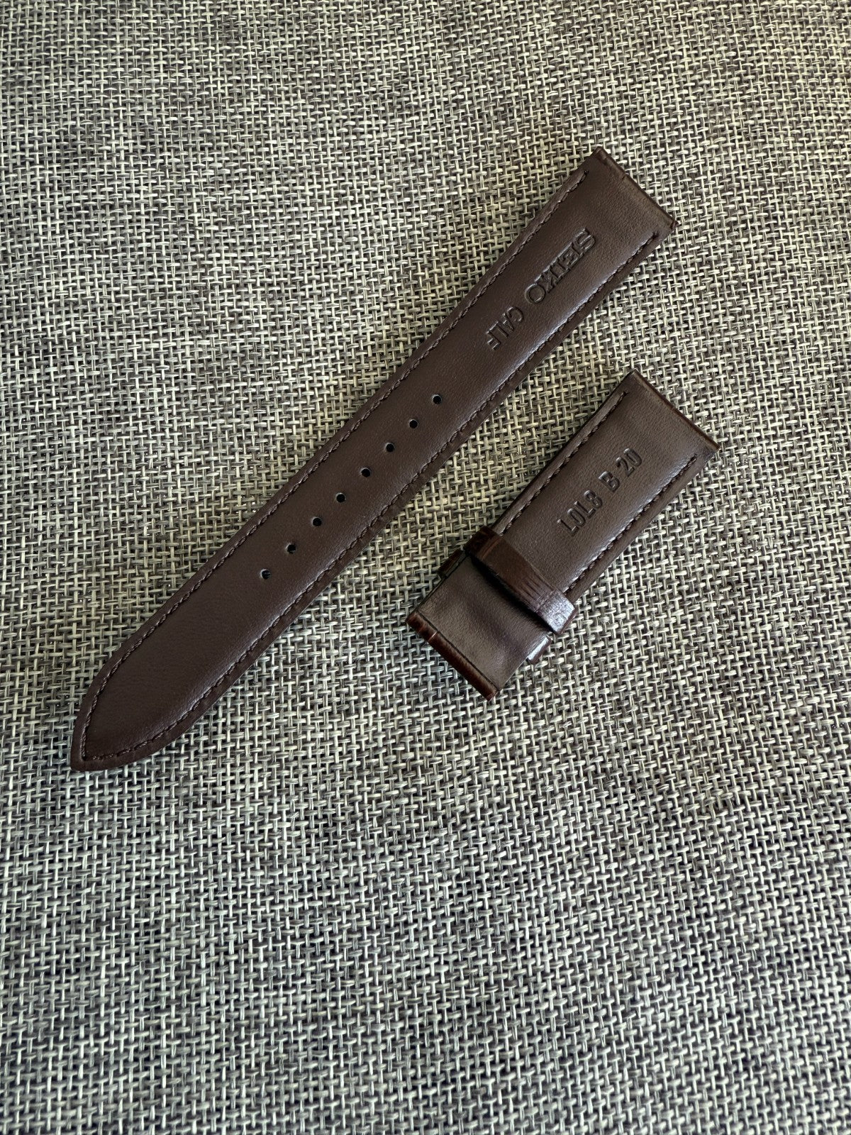 Seiko Prospex Alpinist SBDC091 LOL8012J0 6R35-00E0 SPB121J1 Band Leather strap