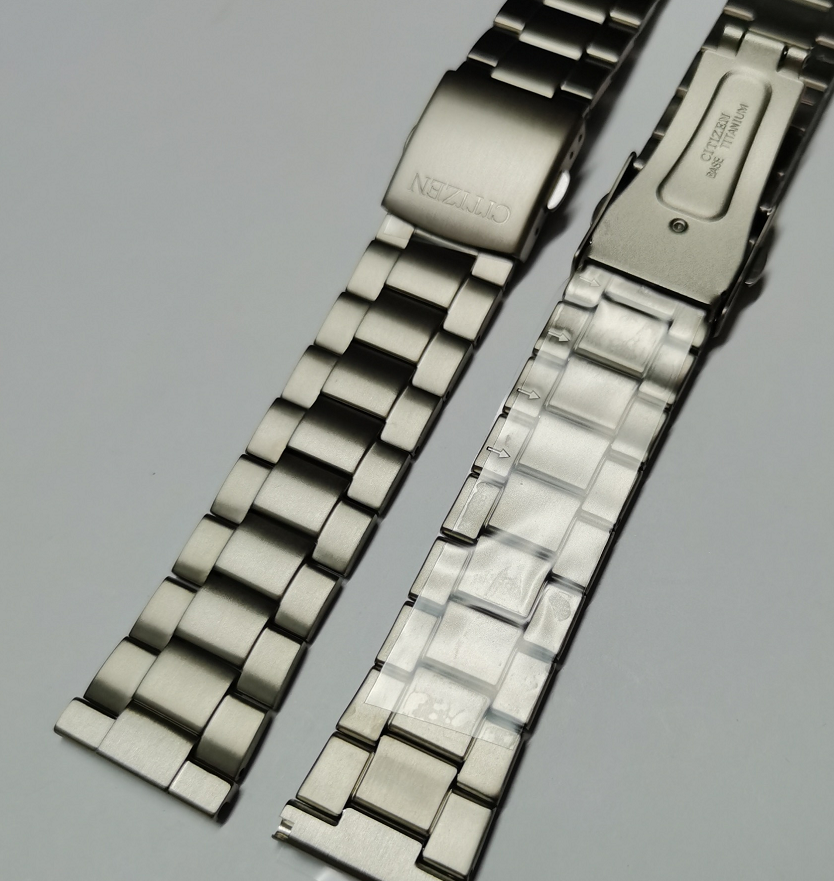 CITIZEN 23MM Flat endlinks Titanium metal band bracelet