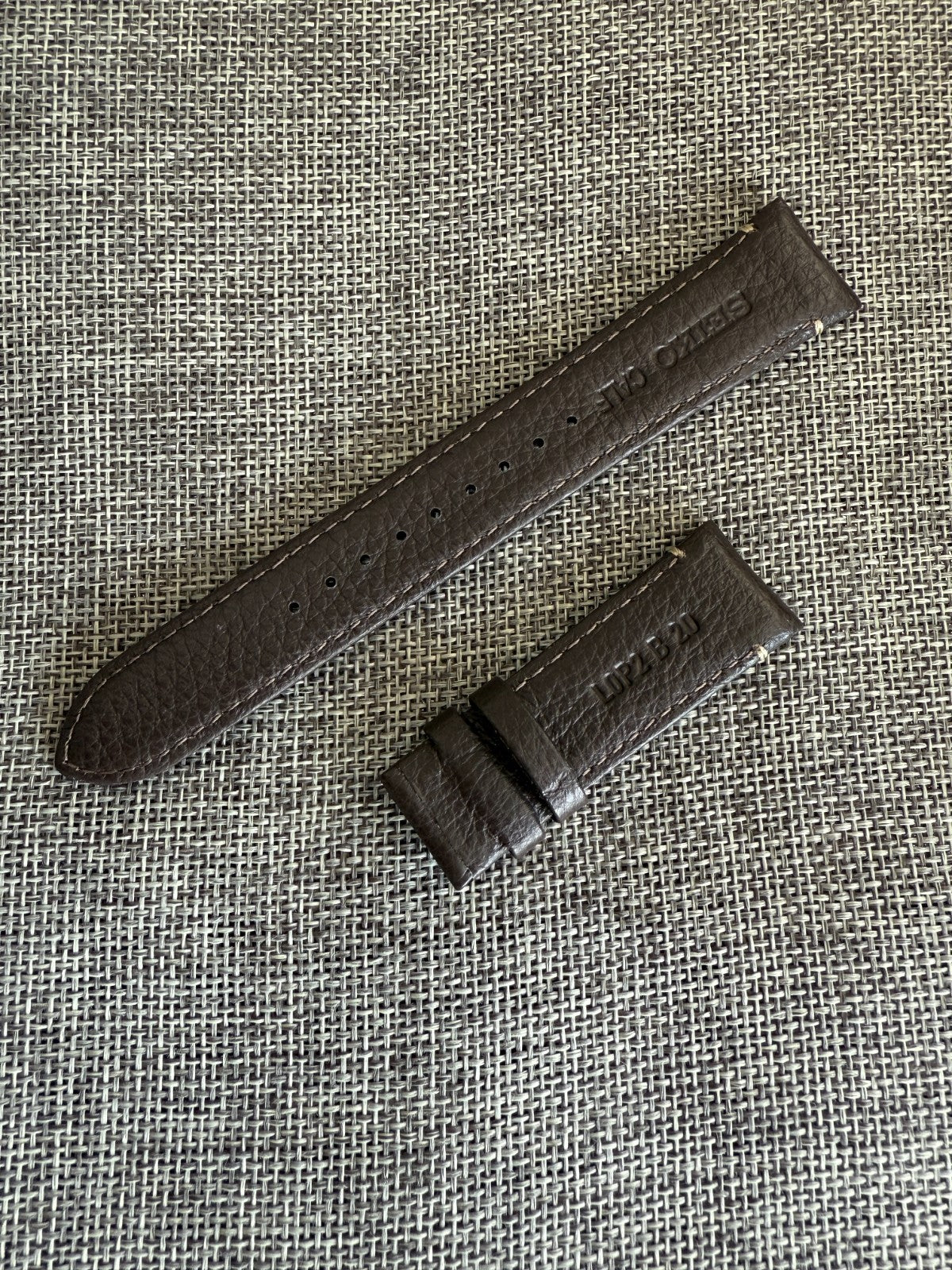 Seiko Presage Craftsmanship 6R27-00Z0 SARW067 / SPB397 leather band strap 20mm