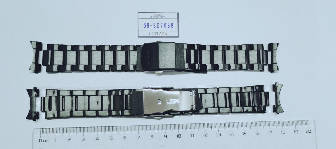 Citizen Black BV1124 CA0695 59-S07088 S113598 metal band black bracelet