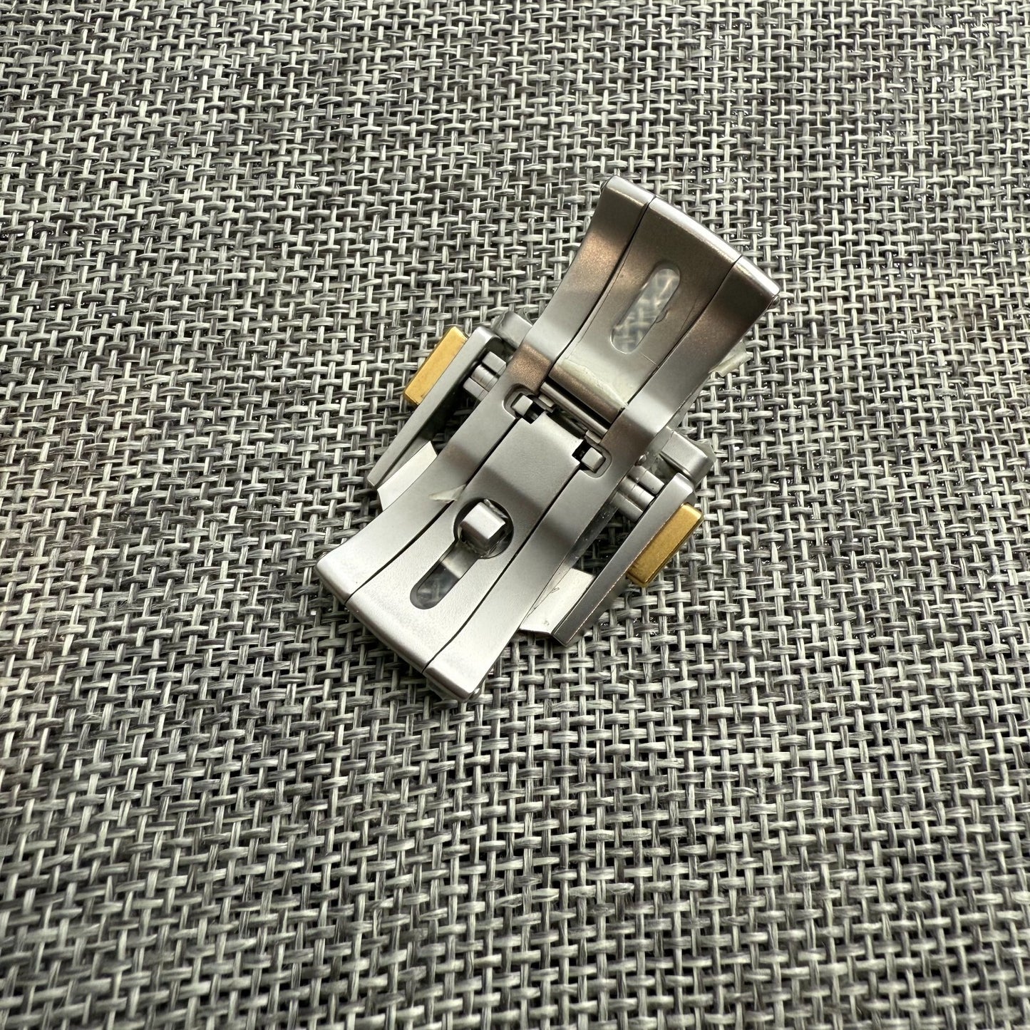 Genuine Zenith defy 20mm golden for rubber/leather strap Deployment Clasp
