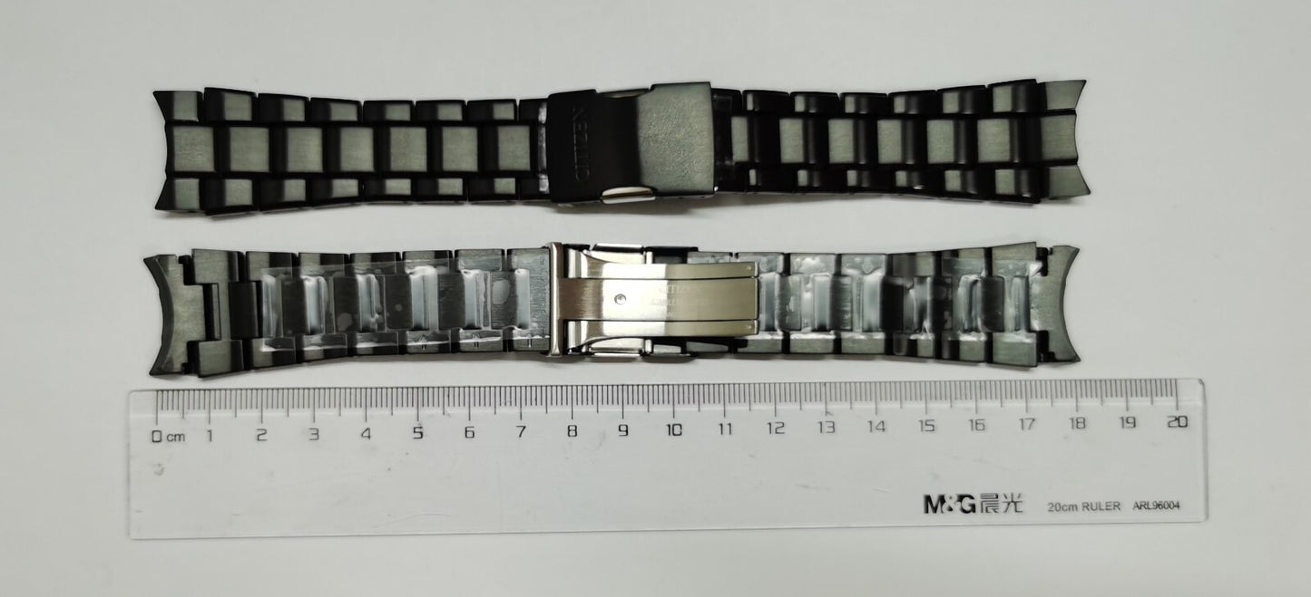 Citizen BZ1024 Bz1025-02E W770-T022871 S113920 S112974 black metal band bracelet