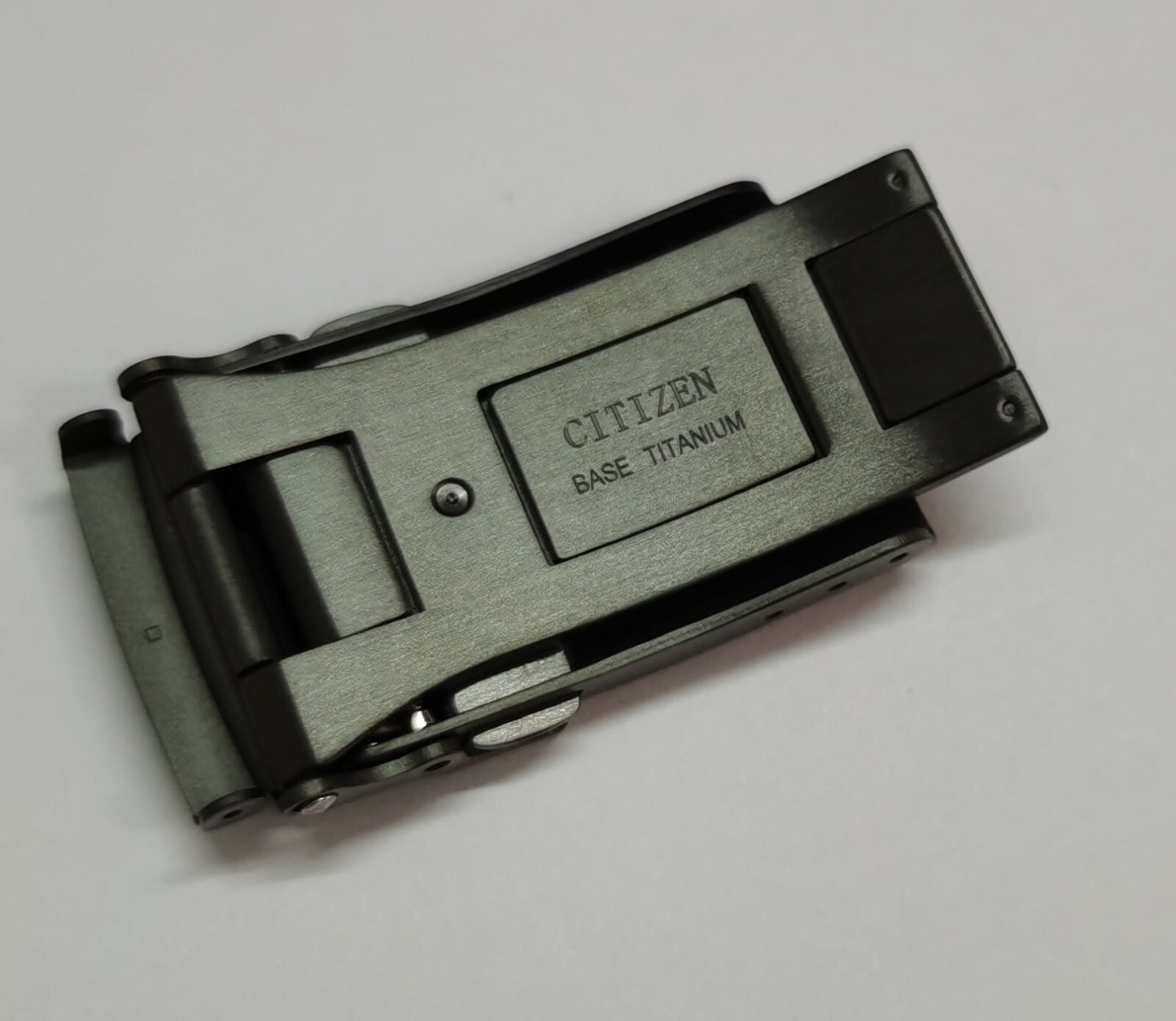 CITIZEN 20MM-20MM(internal diameter) black SOLID Titanium CLASP
