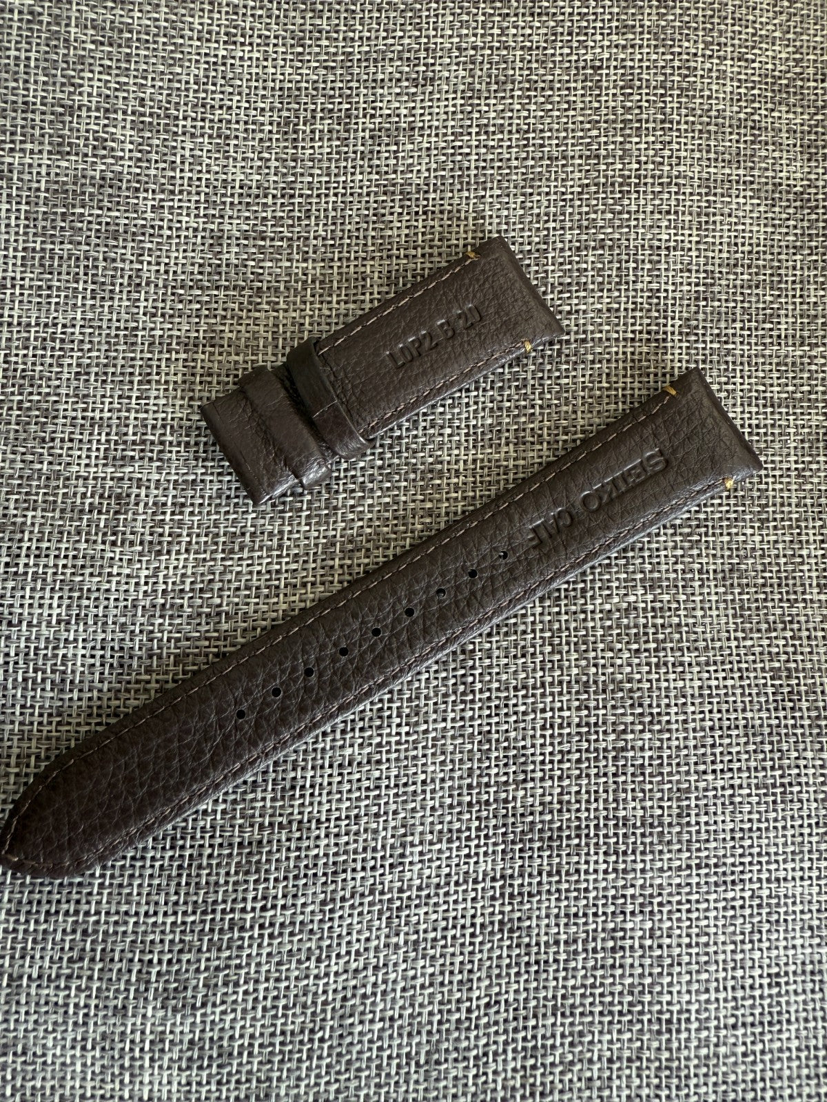 Seiko Presage SARD019 SPB395J1 110Th Anniversary 6R27-00L0 leather band strap 20