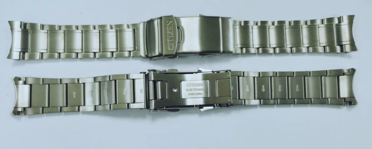 CITIZEN BN0121-51L BN0111-54E S108535 S113474 BN0110 titanium bracelet mont bell