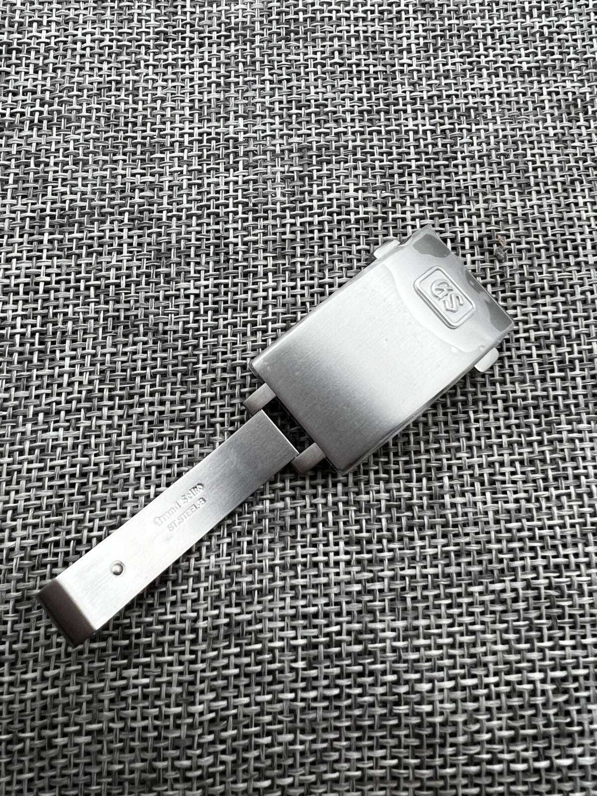 GRAND SEIKO 18mm*8mm Clasp buckle GMT SBGM003 SBGE253/255/257 SBGM243/245