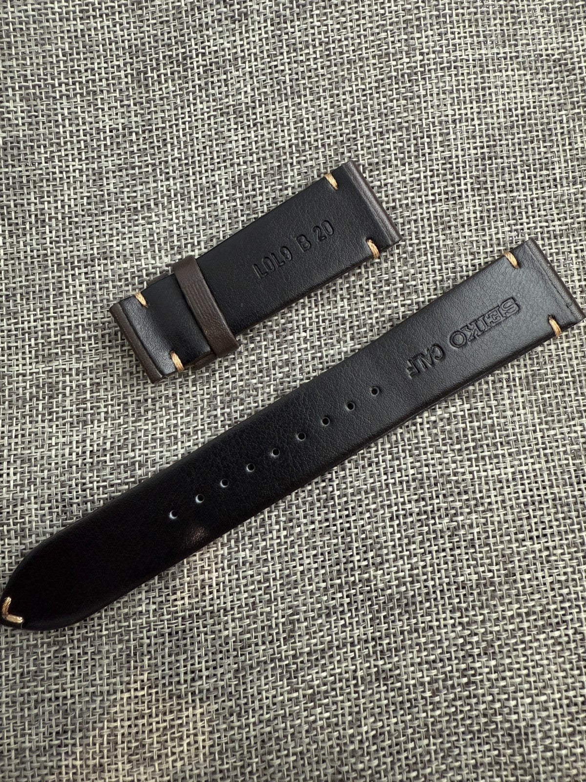 Seiko Prospex Alpinist 6R35-00E0 SBDC087 SBDC121 SPB507 leather band 20mm lug