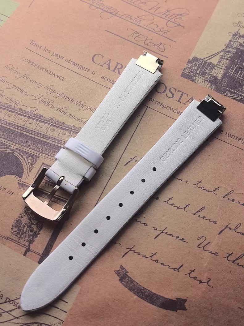 CITIZEN Eco-Drive GA1053-01A GA1053-10D 16mm Original Leather Watch Strap