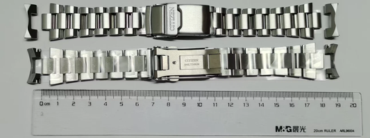 CITIZEN AS5010-51E，BJ7000-52E S015693 CA0290-51E，FB3000-59C titanium bracelet