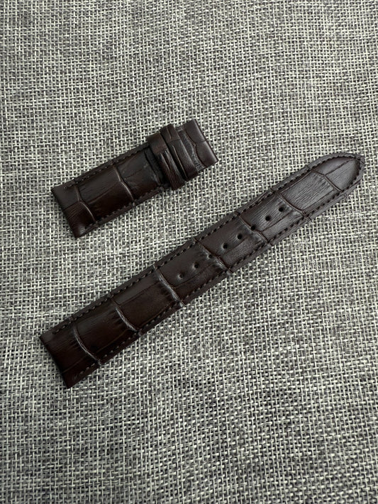 SEIKO Prospex SBDC121 PADI 6R35-00P0 L0L8024J0 20mm lug brown leather band strap