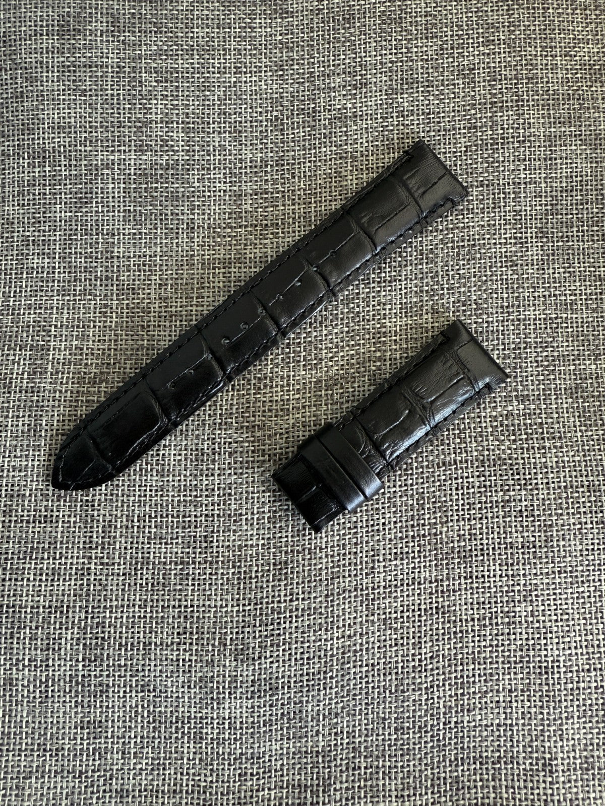 SEIKO PRESAGE 4R35-01B0 SRPA13J1 SRPA13 L0FR011J0 20mm leather band strap black