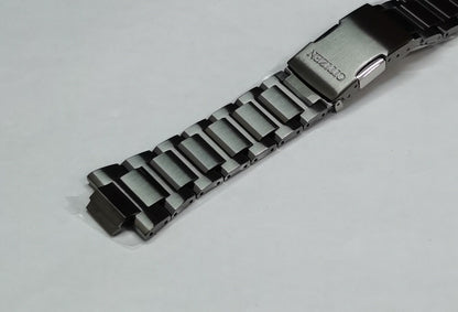 CITIZEN  Tsuno BLACK STEEL BRACELET STRAP for AV0077 AV0075 59-S07208