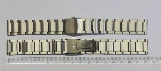 CITIZEN bracelet 19mm flat bracelet metal band