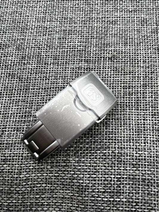 GRAND SEIKO Diver’s GS TITANIUM original buckle clasp 18MM*18MM Ratchet SLGA001