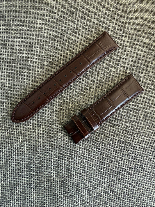 Seiko SUR306 SUR202 SUR114 SUR150 SUR226 20MM Band Leather Brown 6N42-00D0