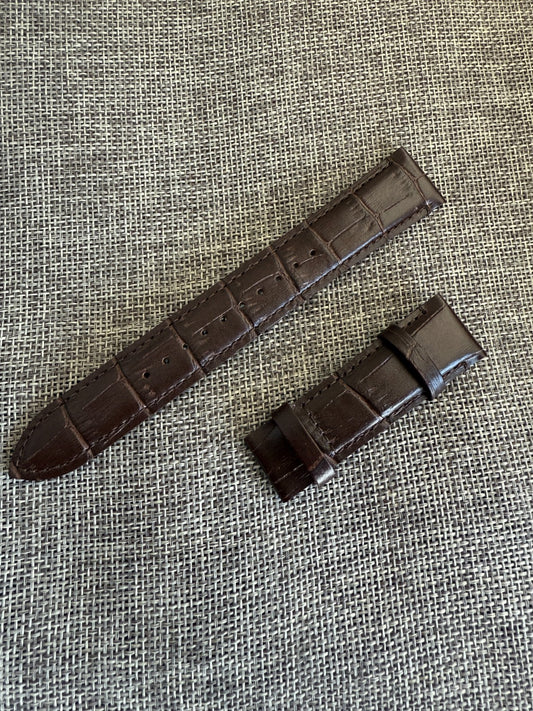 Seiko Presage Sary142 SRPD42J1 4R35-02S0 20mm lug brown leather band strap