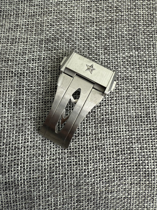 ZENITH 22MM rubber/leather band clasp for defy