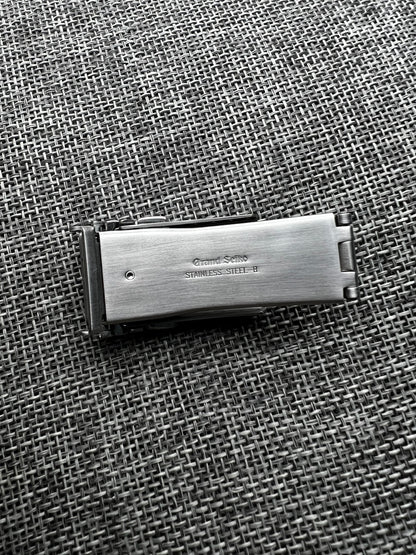 GRAND SEIKO Diver’s GS original buckle STEEL clasp 18MM*18MM Ratchet SLGA001