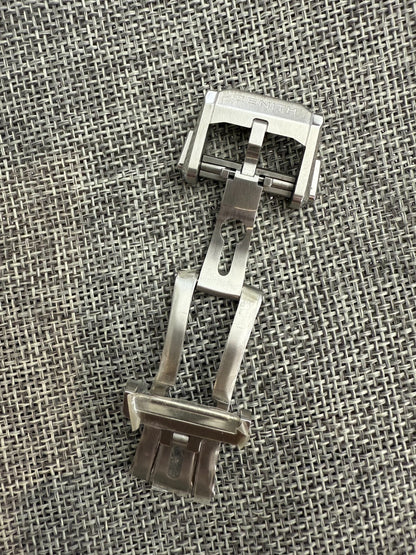 Genuine Zenith defy 18mm for rubber/leather strap Deployment Clasp