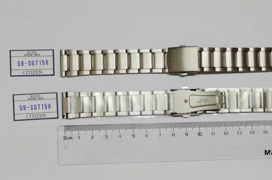 CITIZEN B620-S116546 CA4390-04H bracelet 20mm titanium flat bracelet metal band