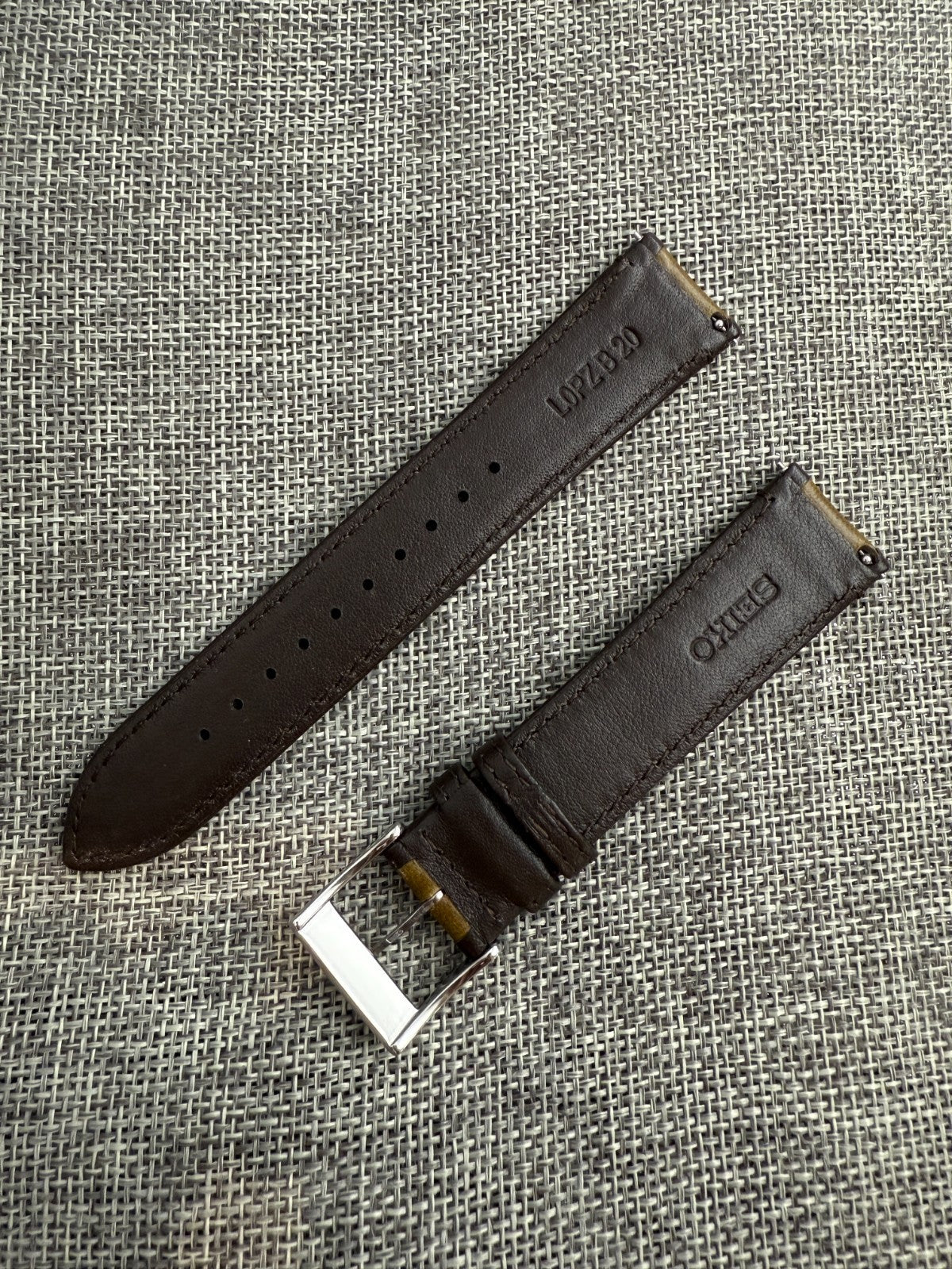 Seiko Presage automatic SARY269 4R35-06T0 L0PZ012J0 20mm leather band strap