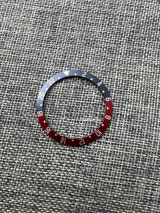 Original Tudor Black Bay GMT Opaline insert M79830RB-0010 Aluminum