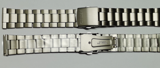 CITIZEN 23MM Flat endlinks Titanium metal band bracelet