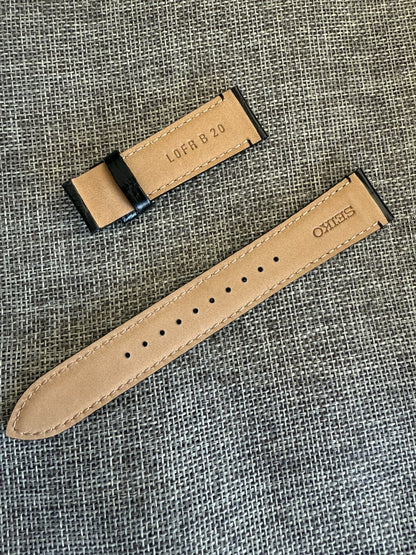 SEIKO PRESAGE SARY095/SSA379J1 4R35-02S0 4R39-00W0 20mm leather band strap