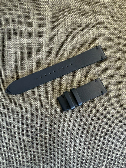 Seiko Alpinist SBDC117 6R35-00E0 6R35-01B0 SPB157J1 blue leather band strap