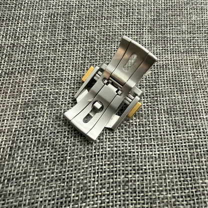 Genuine Zenith defy 20mm golden for rubber/leather strap Deployment Clasp
