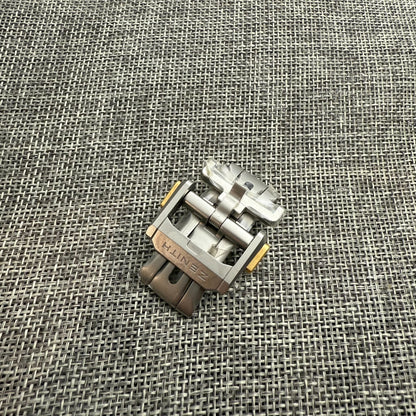 Genuine Zenith defy 20mm golden for rubber/leather strap Deployment Clasp