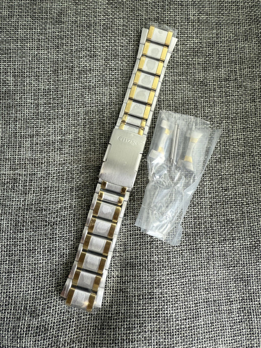 CITIZEN AT4004 CB5894 AT4010 Gold Steel Bracelet Metal band S075157 S120896