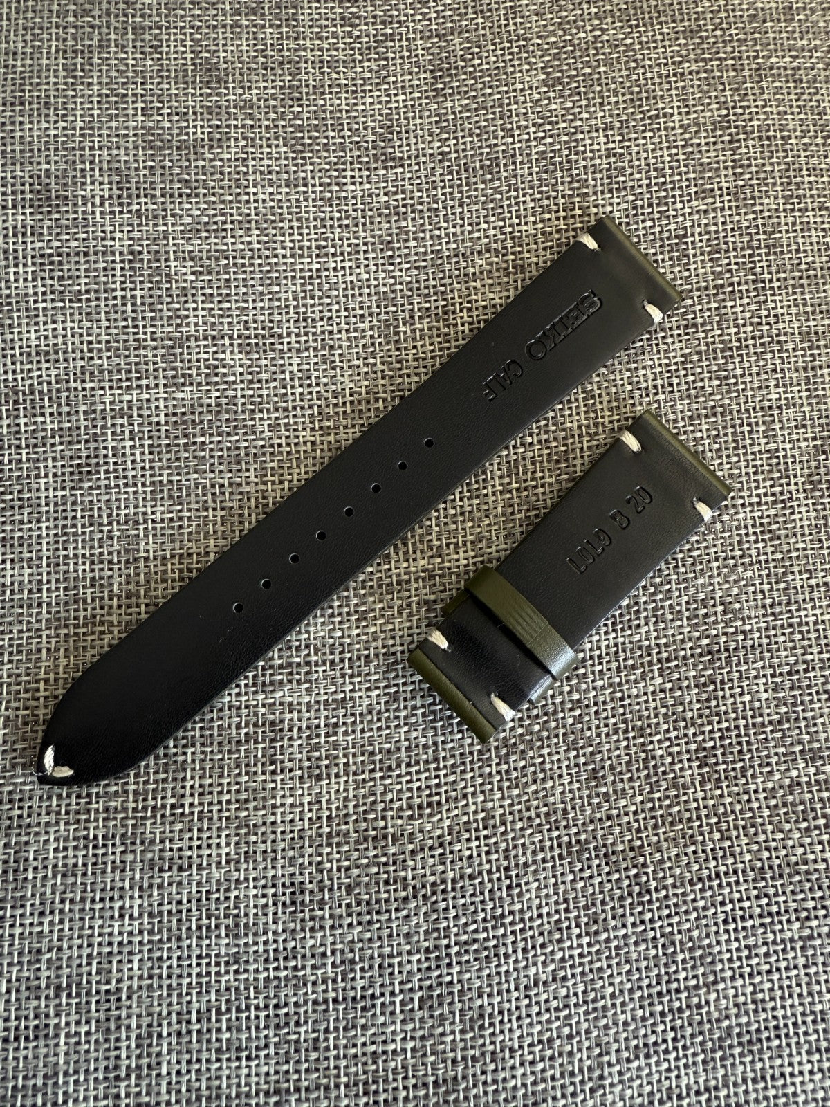 Seiko Prospex Alpinist SBDC093 SPB123 6R35-00E0 leather band strap L0L9011J0 20-