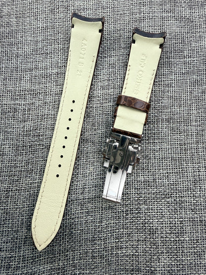 SEIKO 4A071JL SRX004 SPC059JC SNP023 SNP025JC 21mm Original Leather Watch Strap-