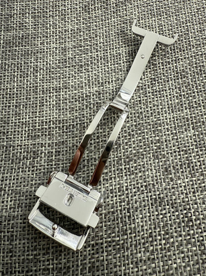 Seiko Prospex Alpinist 18mm Steel Deployant Clasp buckle for Leather Watch Band-