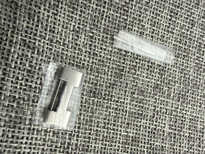 Grand seiko adapter 18*10mm with screw and pin for clasp (excluding clasp)-