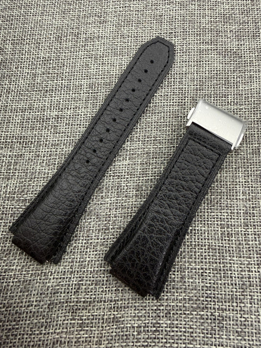 King Seiko VANAC KS SLA083 SLA085 SLA087 SLA093 8L45 leather band/17mm black